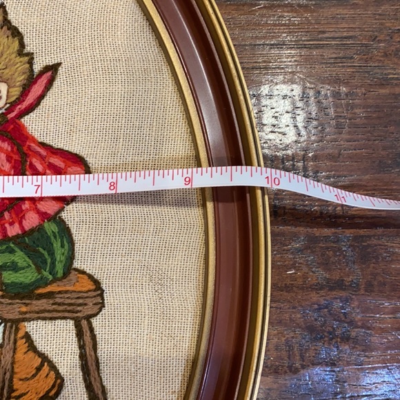 Vintage Hummel Crewel Embroidery - Picture 6 of 6